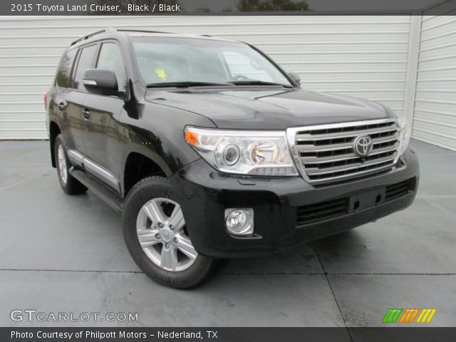 2015 Toyota Land Cruiser  in Black