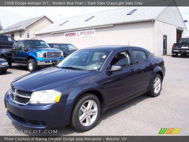 2008 Dodge Avenger SXT in Modern Blue Pearl