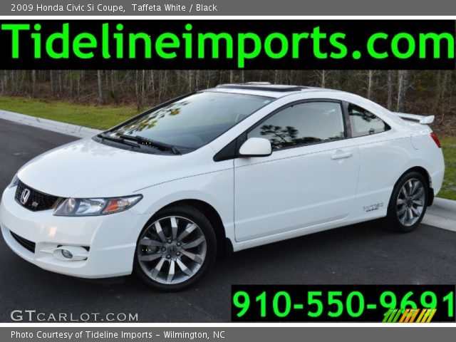 2009 Honda Civic Si Coupe in Taffeta White