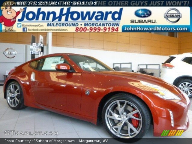 2015 Nissan 370Z Sport Coupe in Magma Red