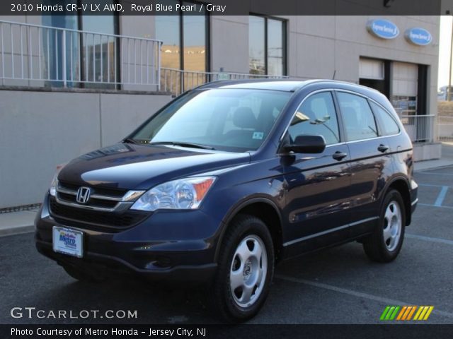 2010 Honda CR-V LX AWD in Royal Blue Pearl