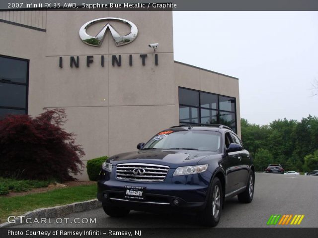 2007 Infiniti FX 35 AWD in Sapphire Blue Metallic