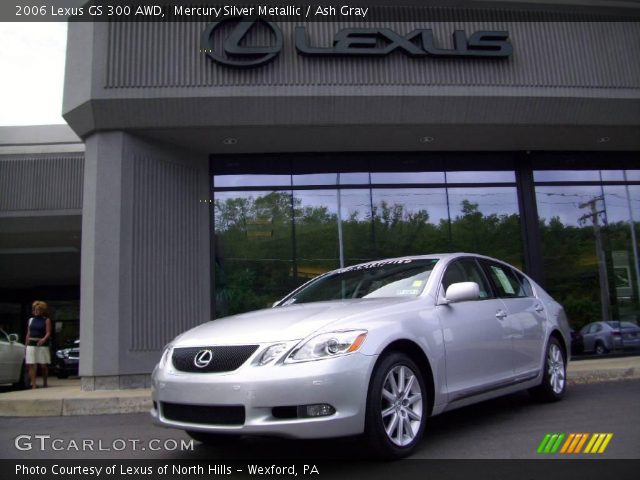 2006 Lexus GS 300 AWD in Mercury Silver Metallic