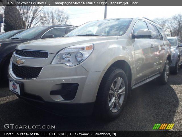 2015 Chevrolet Equinox LT in Champagne Silver Metallic