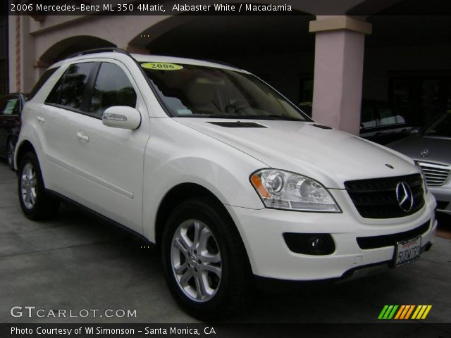 2006 Mercedes-Benz ML 350 4Matic in Alabaster White