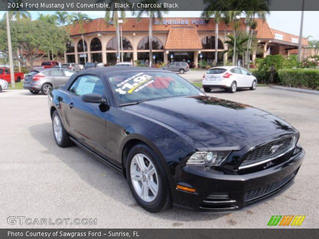 2014 Ford Mustang V6 Convertible in Black