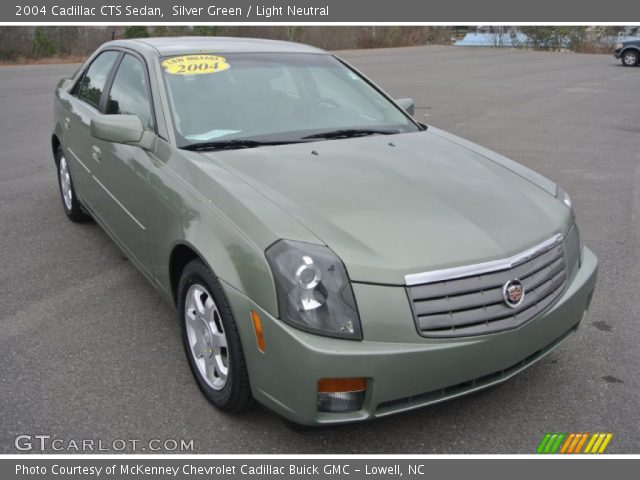 2004 Cadillac CTS Sedan in Silver Green