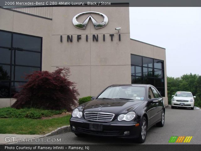 2006 Mercedes-Benz C 280 4Matic Luxury in Black