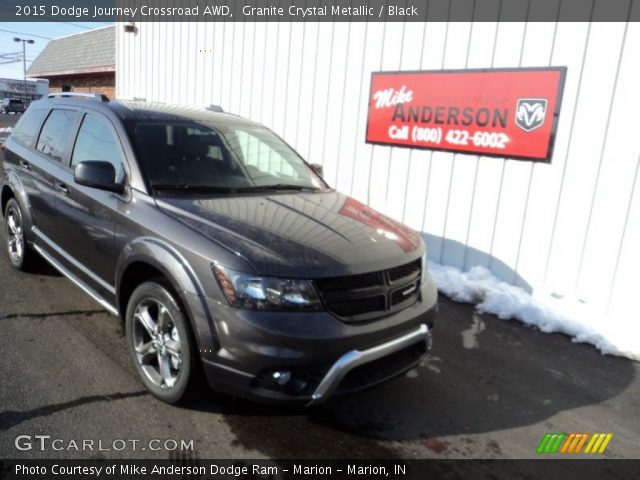 2015 Dodge Journey Crossroad AWD in Granite Crystal Metallic