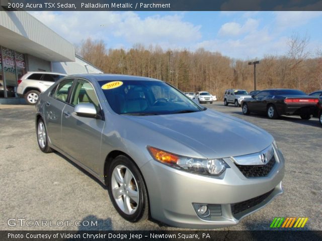 2009 Acura TSX Sedan in Palladium Metallic