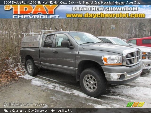 2006 Dodge Ram 1500 Big Horn Edition Quad Cab 4x4 in Mineral Gray Metallic