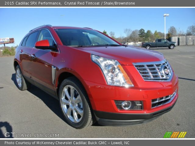 2015 Cadillac SRX Performance in Crystal Red Tintcoat