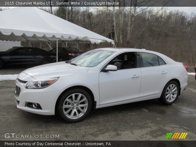 2015 Chevrolet Malibu LTZ in Summit White