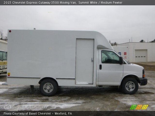 2015 Chevrolet Express Cutaway 3500 Moving Van in Summit White