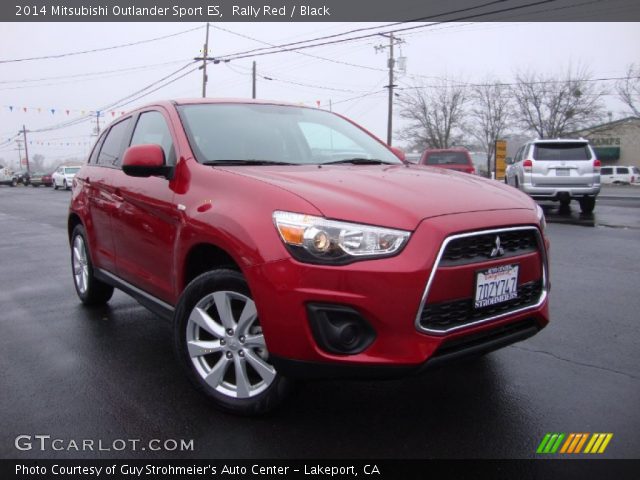 2014 Mitsubishi Outlander Sport ES in Rally Red