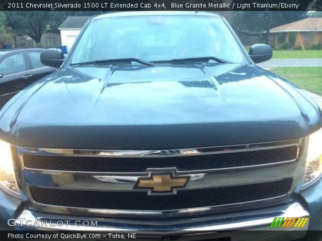 2011 Chevrolet Silverado 1500 LT Extended Cab 4x4 in Blue Granite Metallic