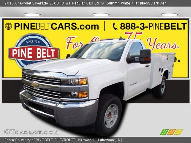 2015 Chevrolet Silverado 2500HD WT Regular Cab Utility in Summit White