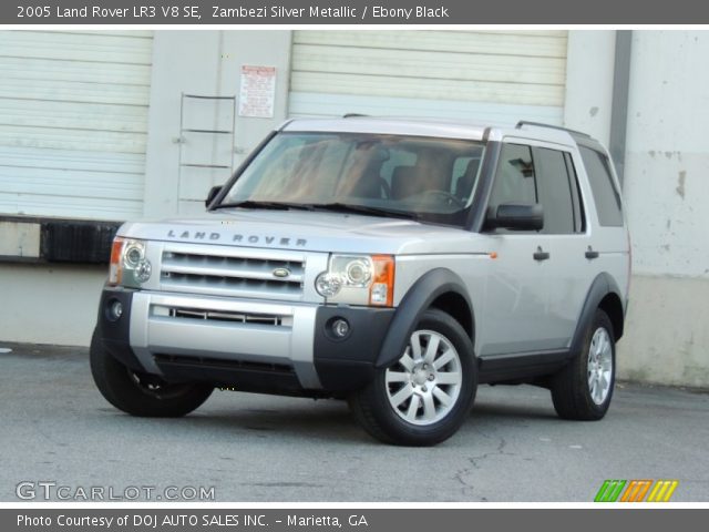 2005 Land Rover LR3 V8 SE in Zambezi Silver Metallic