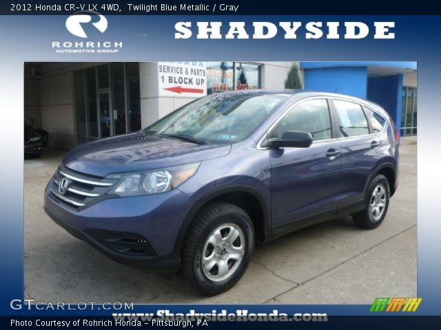 2012 Honda CR-V LX 4WD in Twilight Blue Metallic