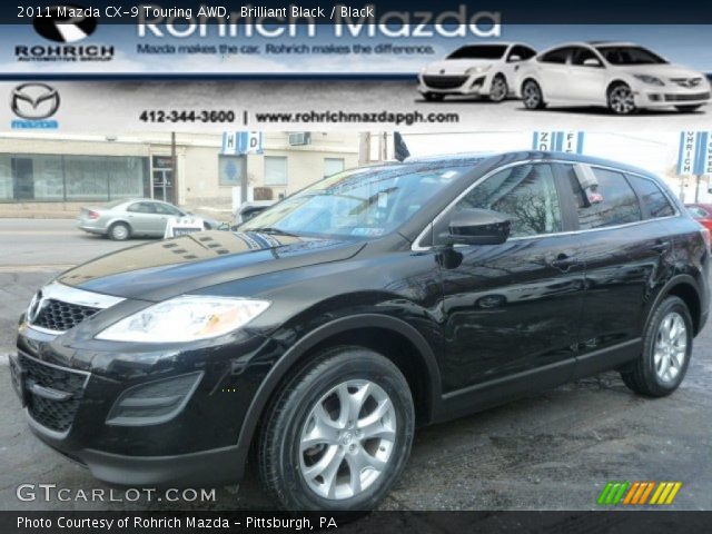 2011 Mazda CX-9 Touring AWD in Brilliant Black