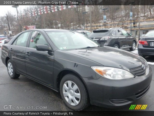 2003 Toyota Camry LE in Phantom Gray Pearl
