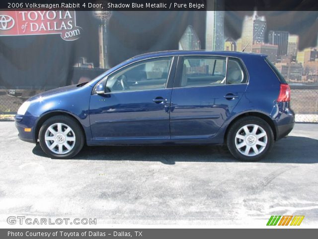2006 Volkswagen Rabbit 4 Door in Shadow Blue Metallic