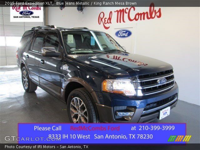 2015 Ford Expedition XLT in Blue Jeans Metallic