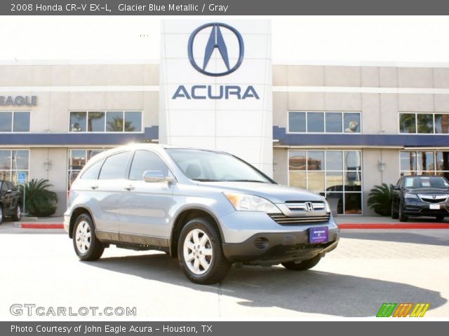2008 Honda CR-V EX-L in Glacier Blue Metallic
