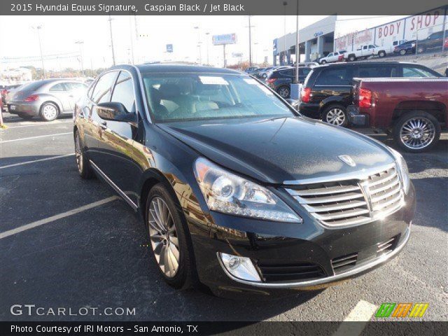 2015 Hyundai Equus Signature in Caspian Black