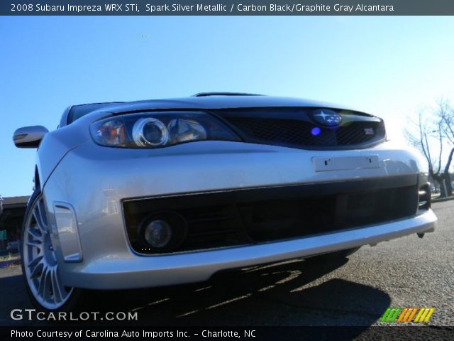 2008 Subaru Impreza WRX STi in Spark Silver Metallic