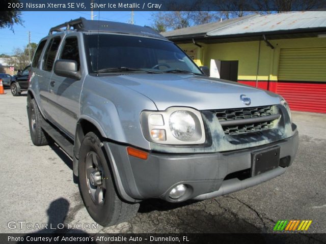 2003 Nissan Xterra SE V6 in Silver Ice Metallic