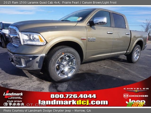 2015 Ram 1500 Laramie Quad Cab 4x4 in Prairie Pearl