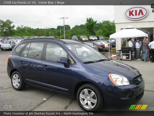2008 Kia Rondo LX V6 in Velvet Blue