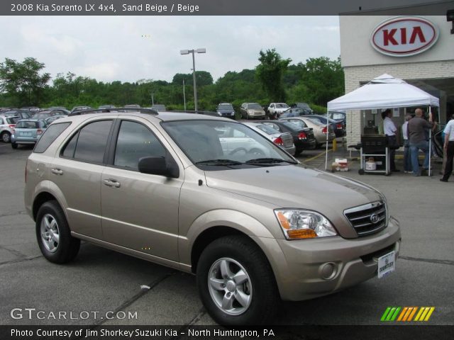 2008 Kia Sorento LX 4x4 in Sand Beige