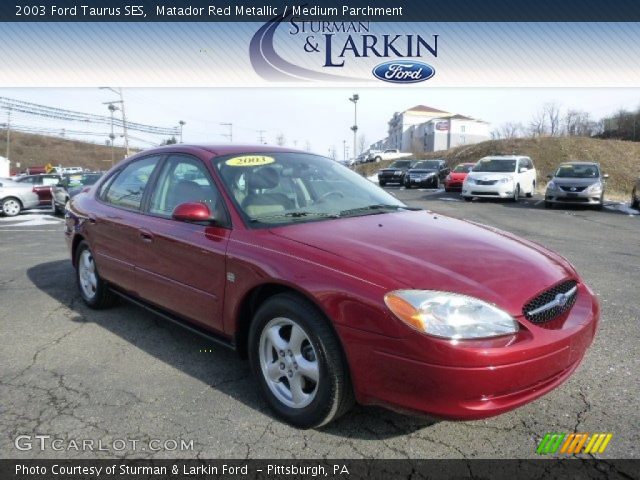 2003 Ford Taurus SES in Matador Red Metallic