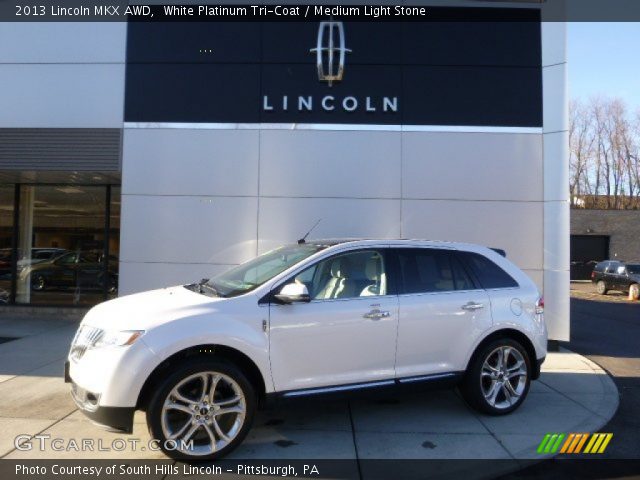 2013 Lincoln MKX AWD in White Platinum Tri-Coat