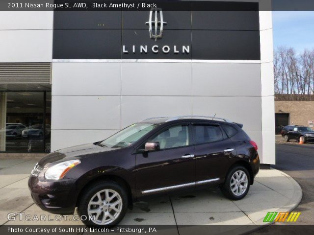2011 Nissan Rogue SL AWD in Black Amethyst