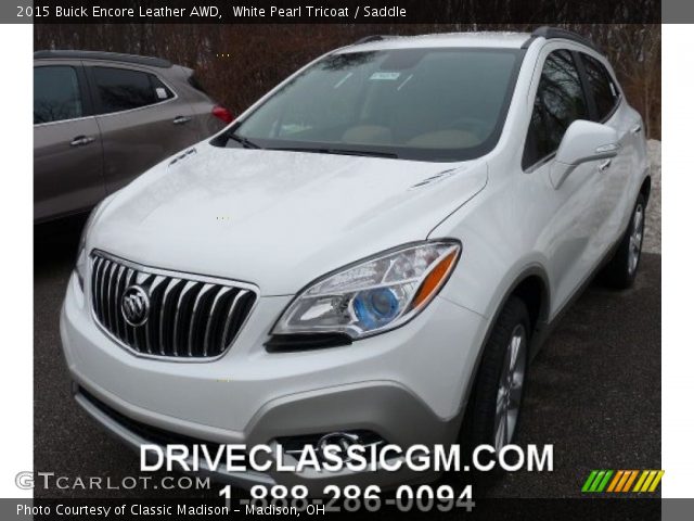 2015 Buick Encore Leather AWD in White Pearl Tricoat