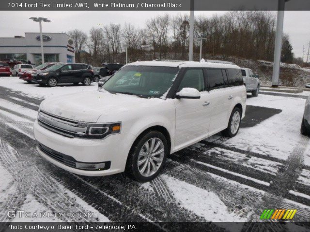 2014 Ford Flex Limited AWD in White Platinum