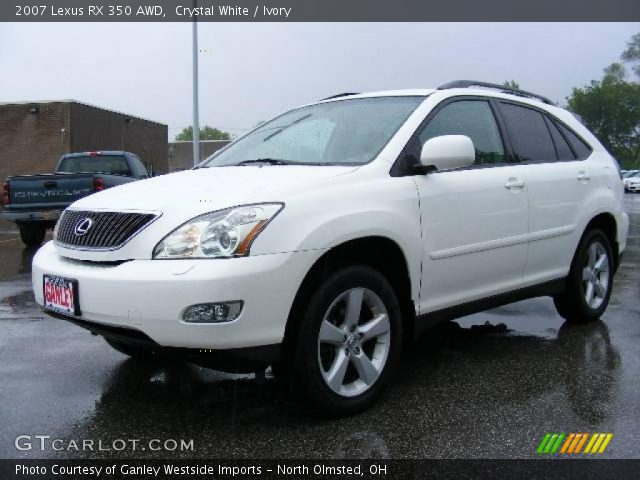 2007 Lexus RX 350 AWD in Crystal White