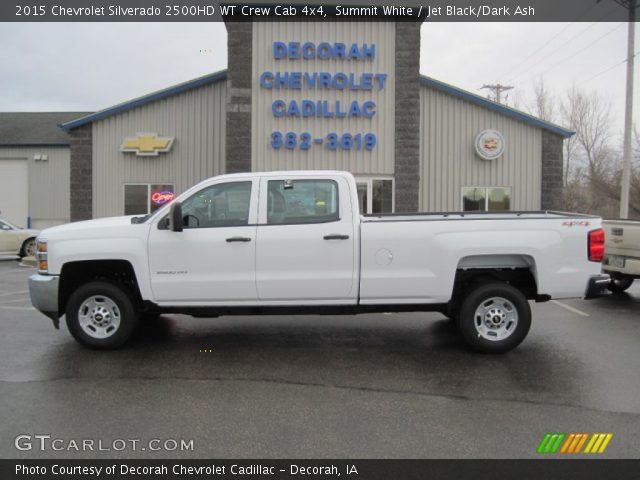 2015 Chevrolet Silverado 2500HD WT Crew Cab 4x4 in Summit White