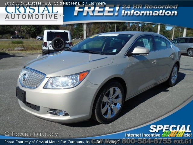 2012 Buick LaCrosse FWD in Gold Mist Metallic