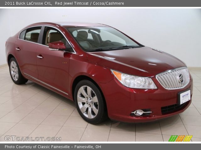 2011 Buick LaCrosse CXL in Red Jewel Tintcoat