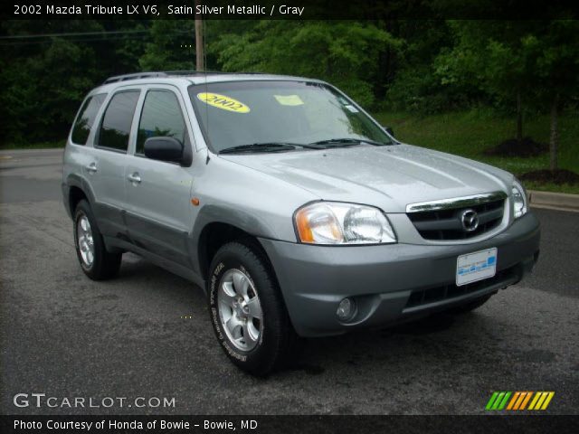 2002 Mazda Tribute LX V6 in Satin Silver Metallic