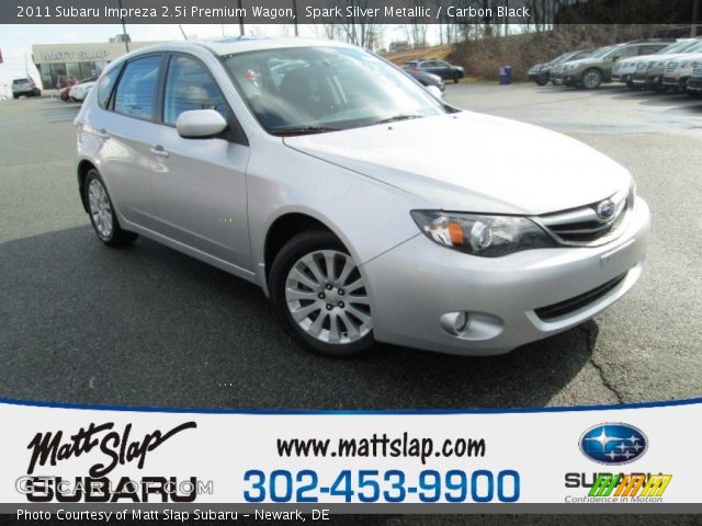 2011 Subaru Impreza 2.5i Premium Wagon in Spark Silver Metallic
