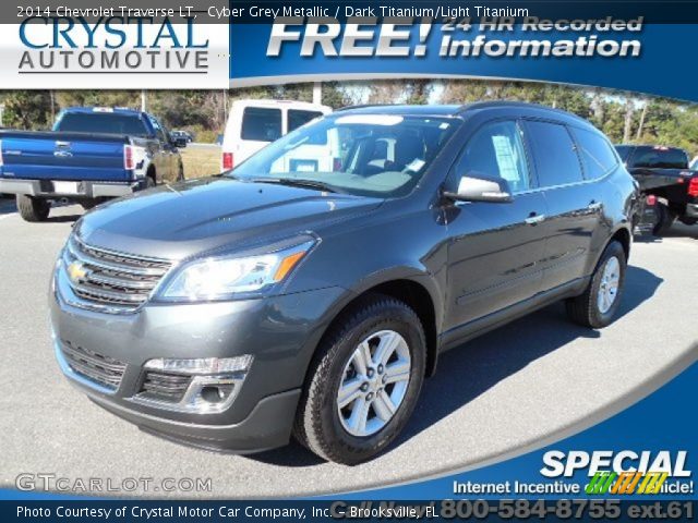 2014 Chevrolet Traverse LT in Cyber Grey Metallic
