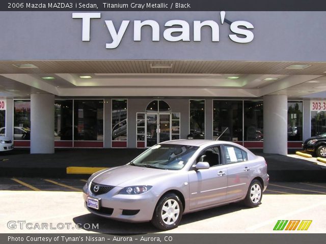 2006 Mazda MAZDA3 i Sedan in Titanium Gray Metallic