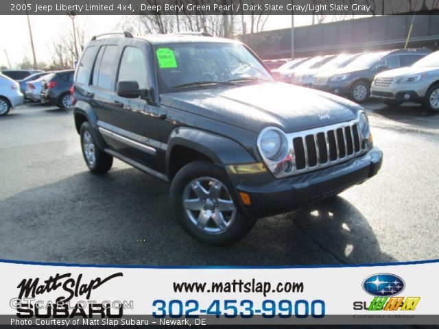 2005 Jeep Liberty Limited 4x4 in Deep Beryl Green Pearl