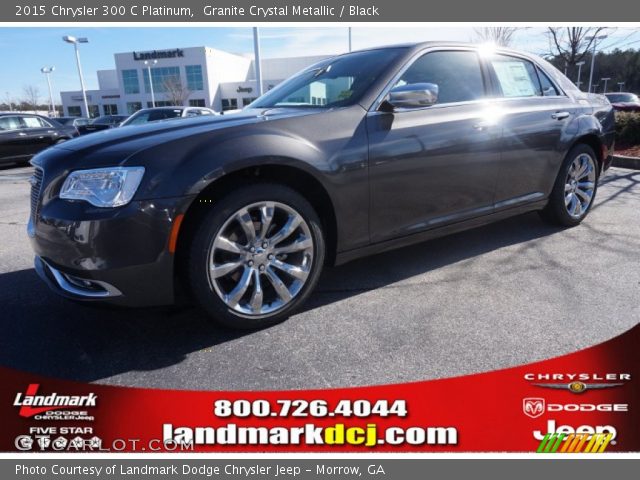 2015 Chrysler 300 C Platinum in Granite Crystal Metallic