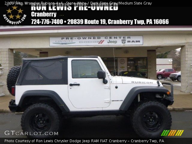2009 Jeep Wrangler Rubicon 4x4 in Stone White